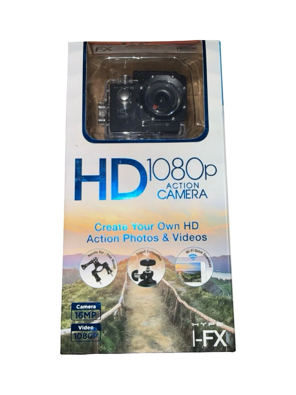 HD 1080p Action Camera‎ - Black